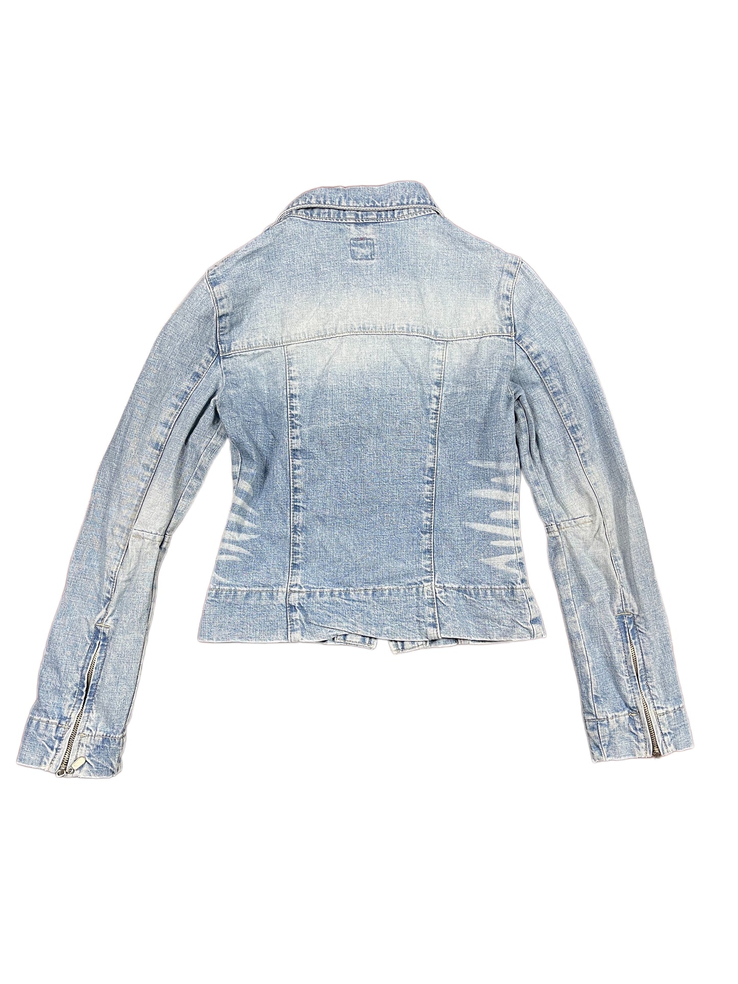 Y2k Miss Sixty Denim Jacket Blue - S