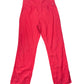 Y2k Onyx Bootcut Flared Cloth Pants Red - L