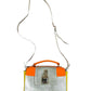 Patrizia Pepe Leather Handbag Silver Multicolor