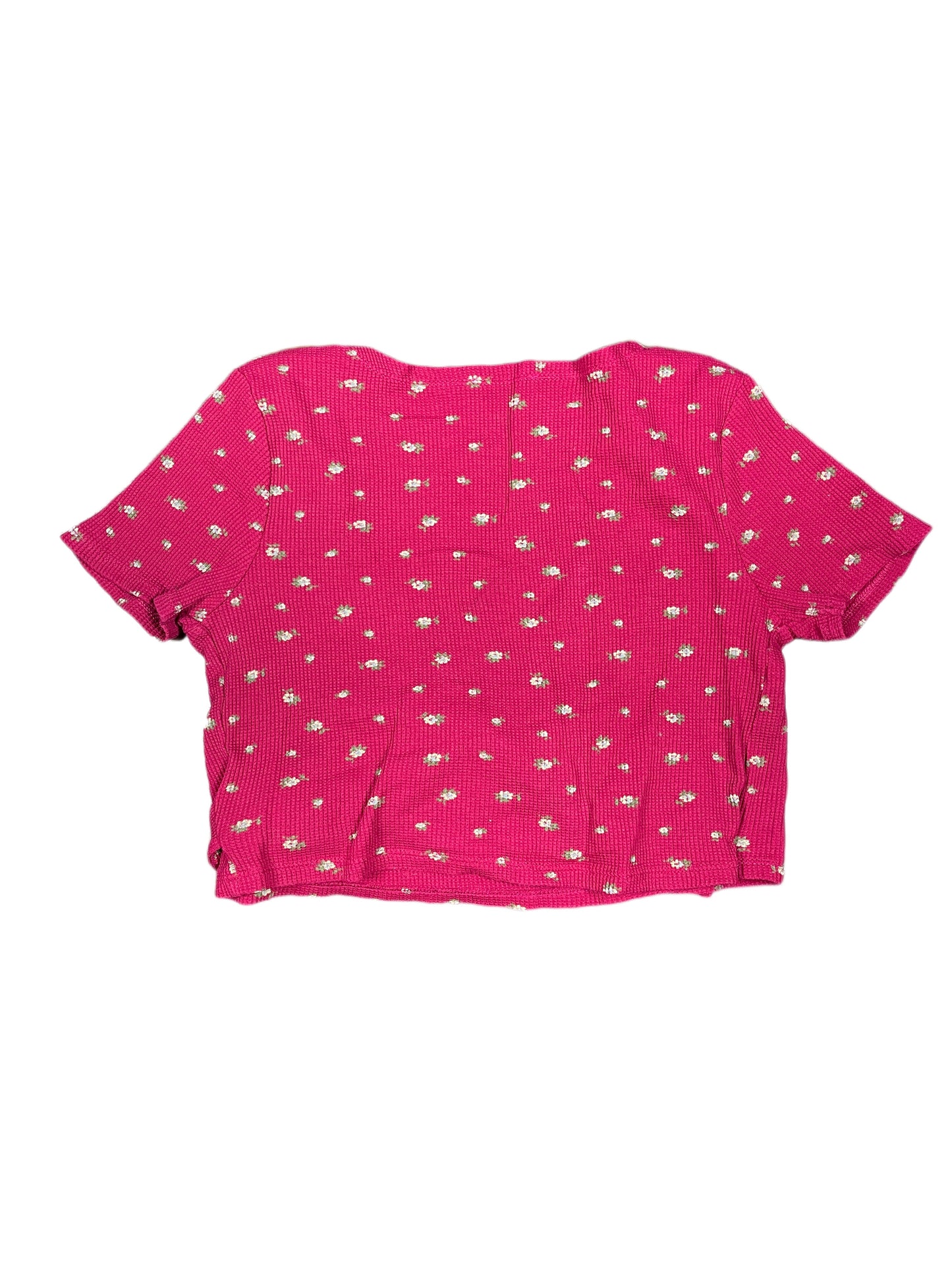 Jennyfer Short Sleeve Top Pink - S