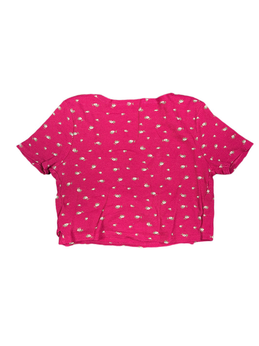 Jennyfer Short Sleeve Top Pink - S