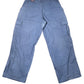 Y2k Magic Marine Cargo Pants Blue - M/L
