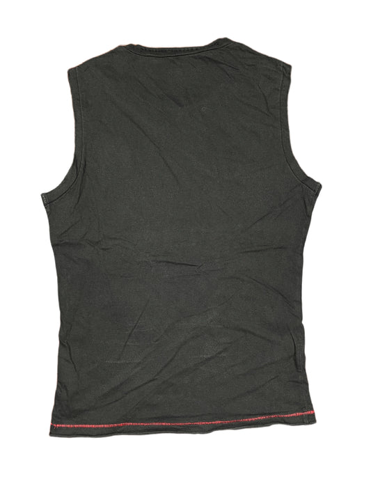 Y2k Replay Tank Top Black - L