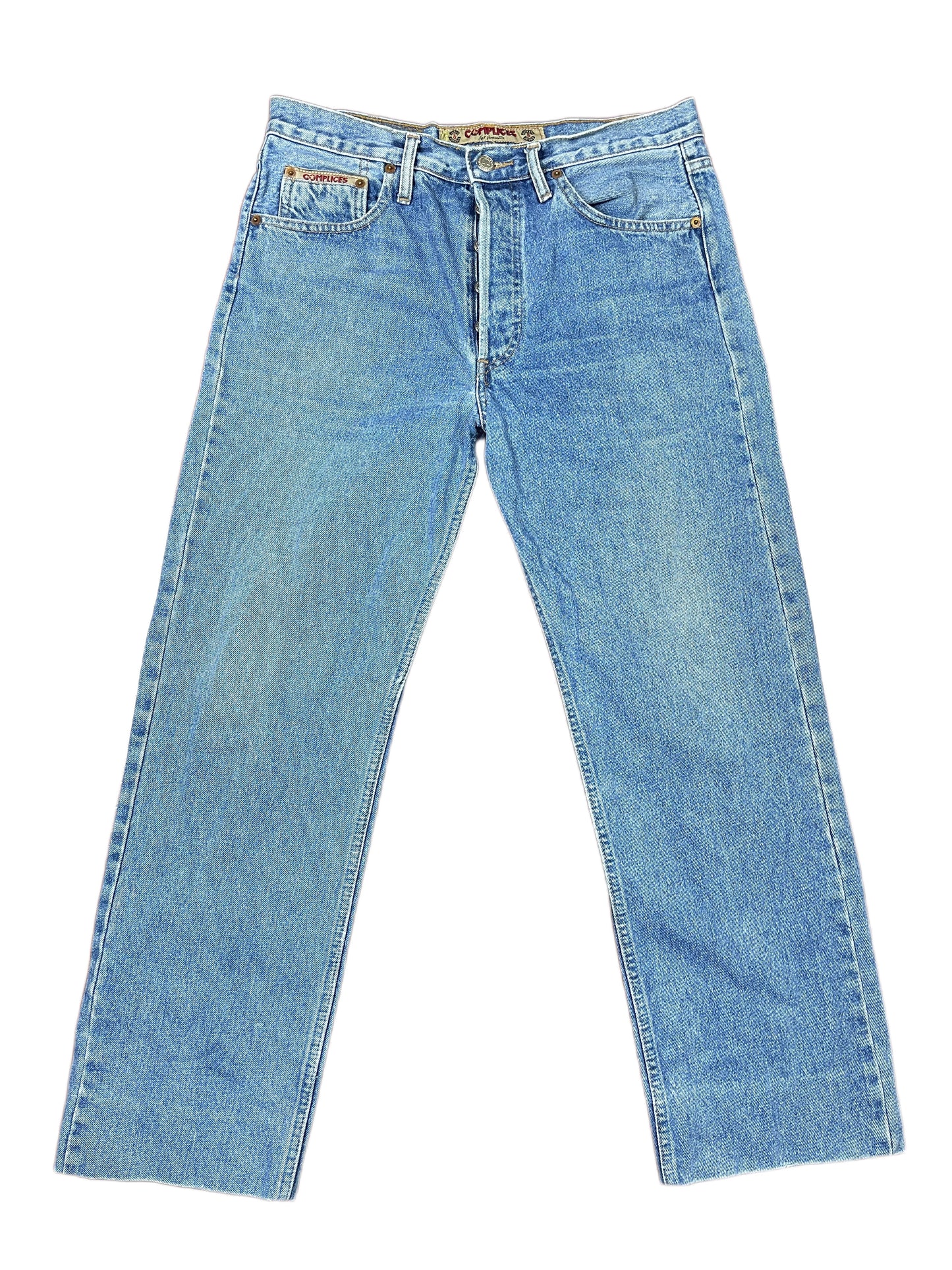 Vintage Complices Denim Pants Blue - M