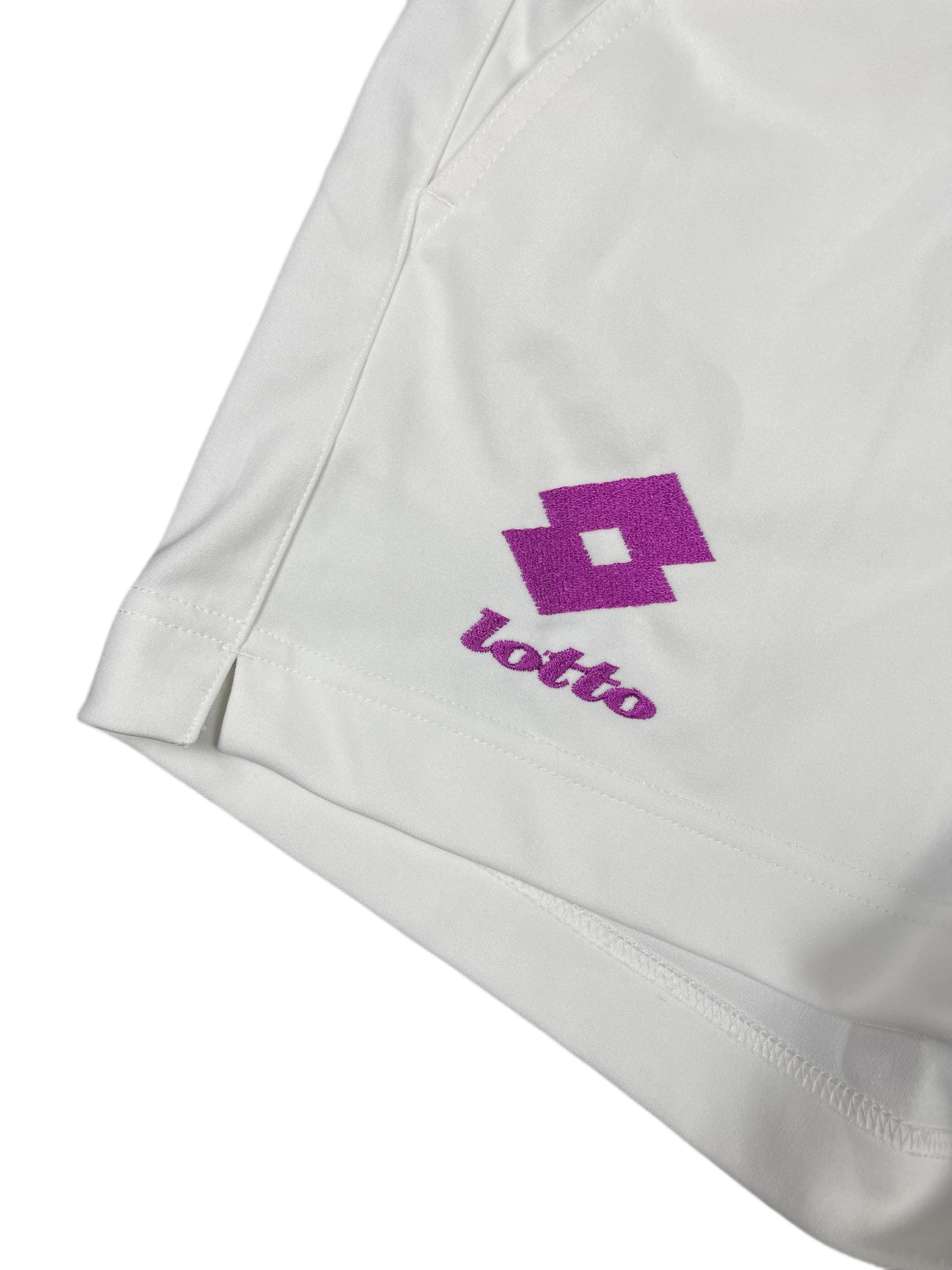 Vintage 90s Lotto Tennis Sport Shorts White - M