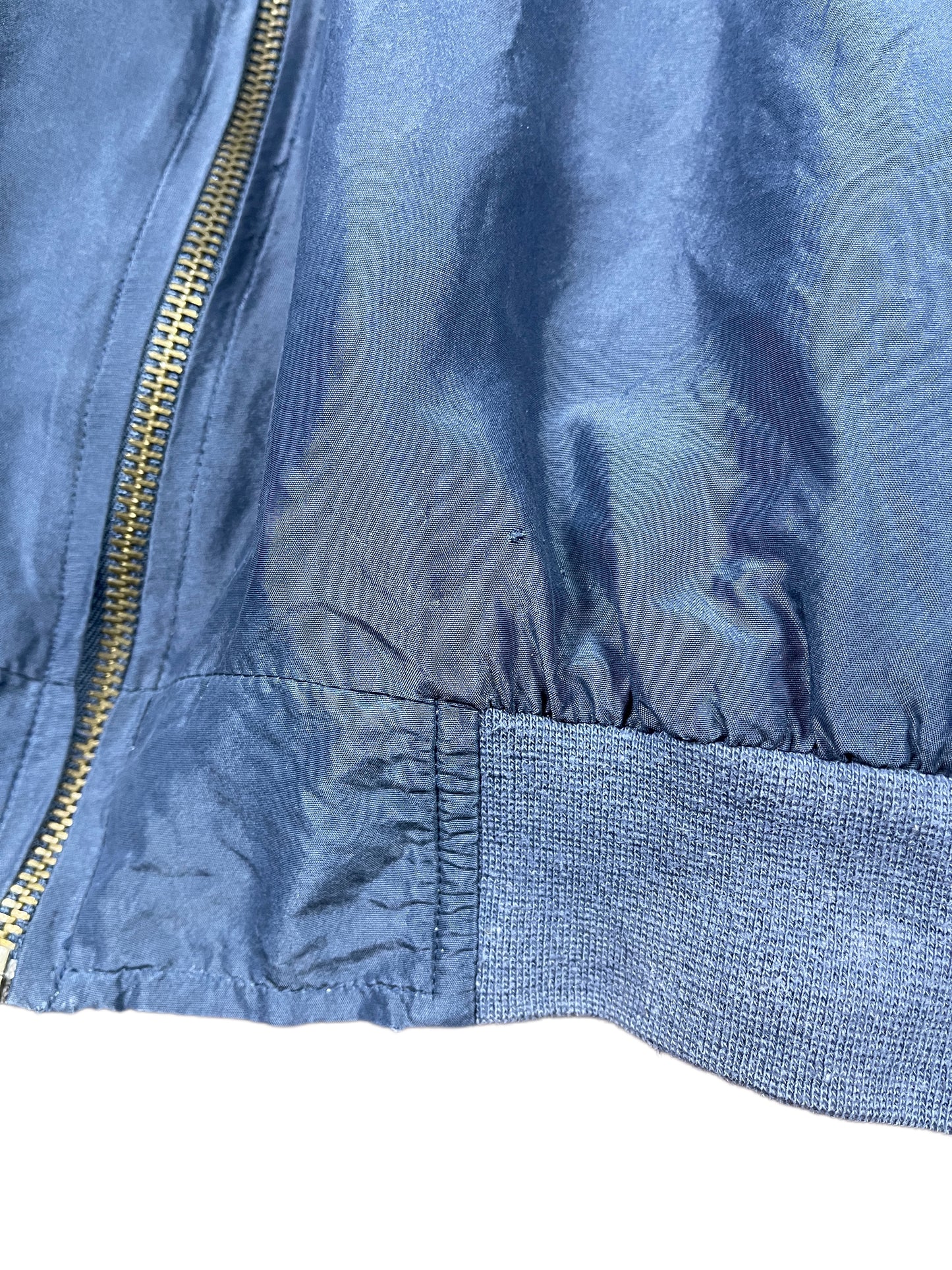 Vintage Jean Lives Silk Jacket Navy - M