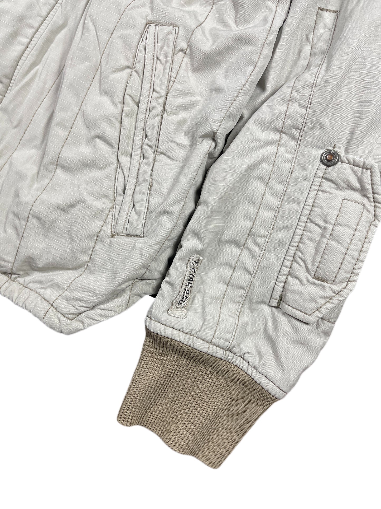 Y2k G-Star Jacket Cream - XL