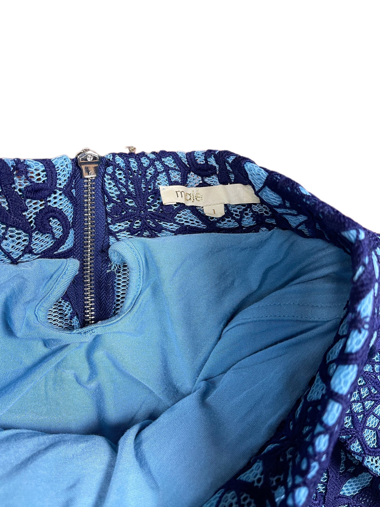 Maje Skirt Blue - XS