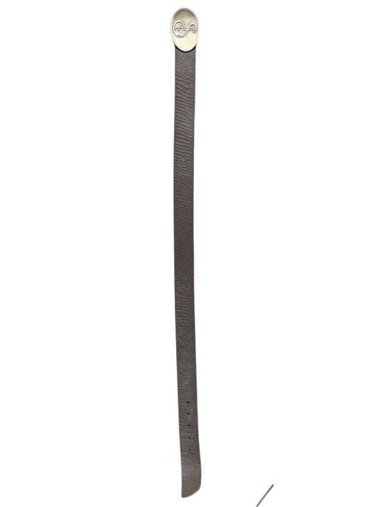 Y2k Playboy Plug Belt Brown