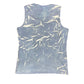 Y2k Sleeveless Top Blue - M