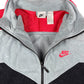 Vintage Nike Sport Flannel Jacket Black Red Gray - S/M