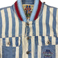 Vintage Golo Golo Denim Jacket Striped Blue - S