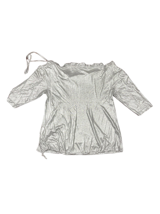 Pinko Long Sleeve top Silver - L