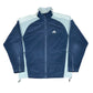 Vintage Adidas 2003 Velur Sport Jacket Navy Gray - S
