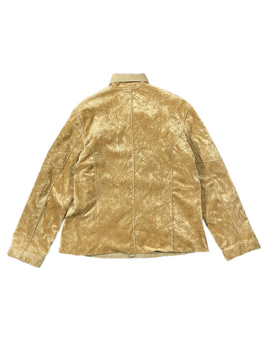 Vintage Neworld Velvet Jacket Beige - XXL