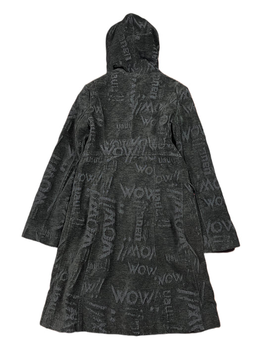 Y2k Desigual Coat Black - L