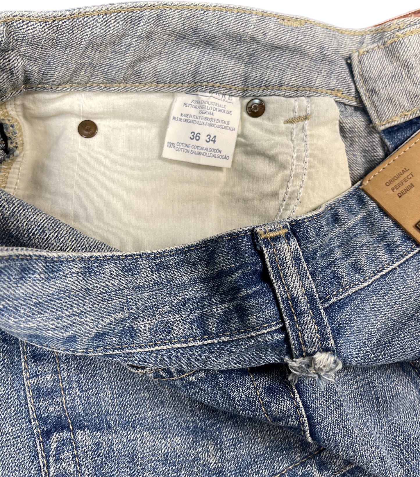 Y2K Dolce & Gabbana Reworked Denim Shorts Cotton XL