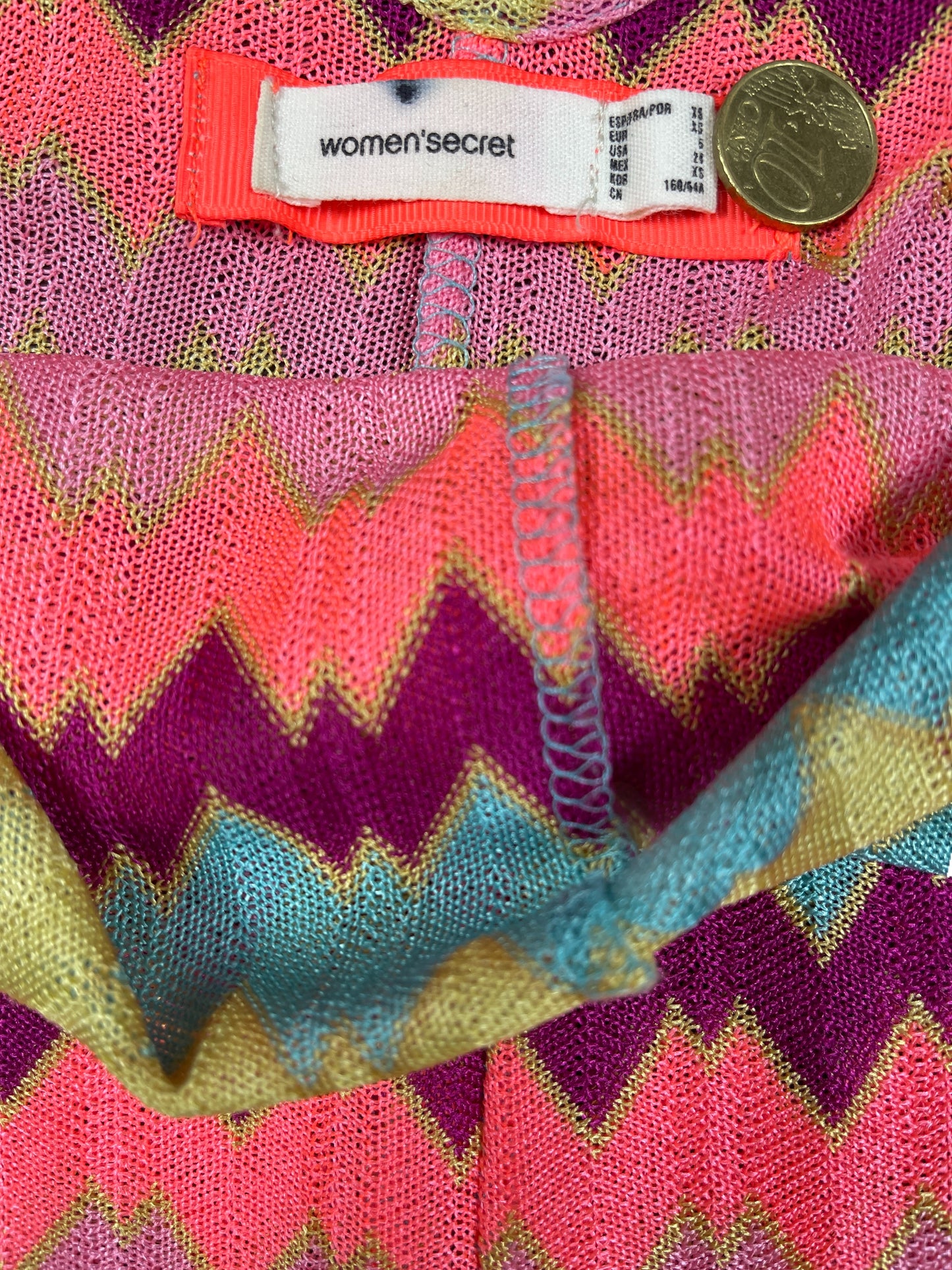 See through Women'Secret Overall Multicolor - XS