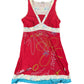 Y2k Senorella Sleeveless Dress Red - M