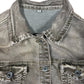 Y2k MAS Denim Jacket Blue Brown - S
