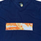 Vintage Quiksilver T-Shirt Navy Orange - L
