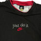 Vintage Nike T-Shirt Black Red - M