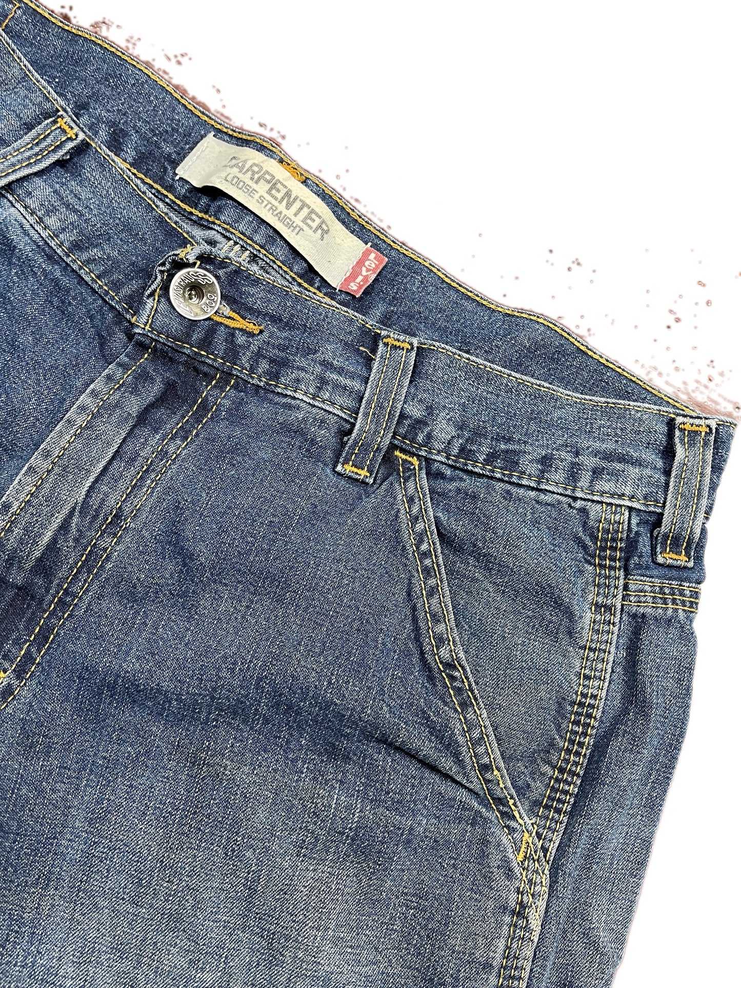 Y2k Levi's Carpenter Denim Pants Blue M