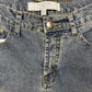 Y2k Trf Zara Flared Denim Pants Blue - S
