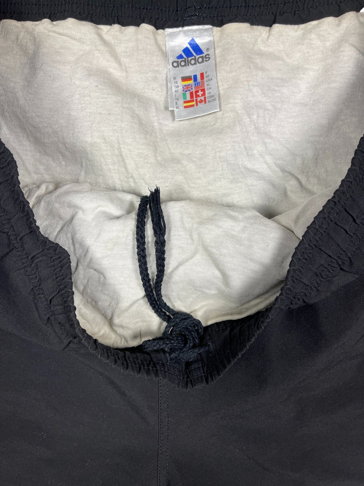 Vintage Adidas Sport Shorts Black - XXL