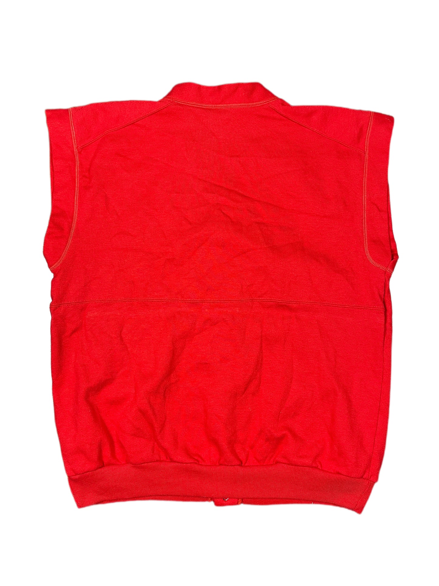 Vintage 80s Wrangler Vest Red - L
