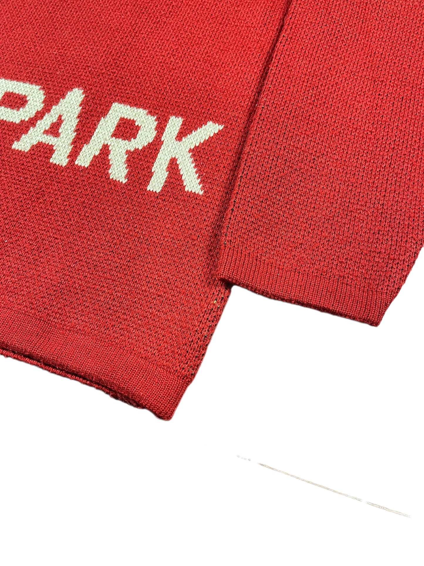 Vintage South Park 2001 Chunky Knitted Sweatshirt Red - M