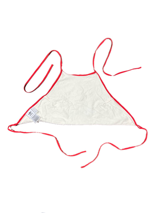 Adidas Sleeveless Top White Red - M