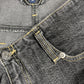 Y2k Naf Naf Flared Stretchy Low Waist Denim Pants Gray - S