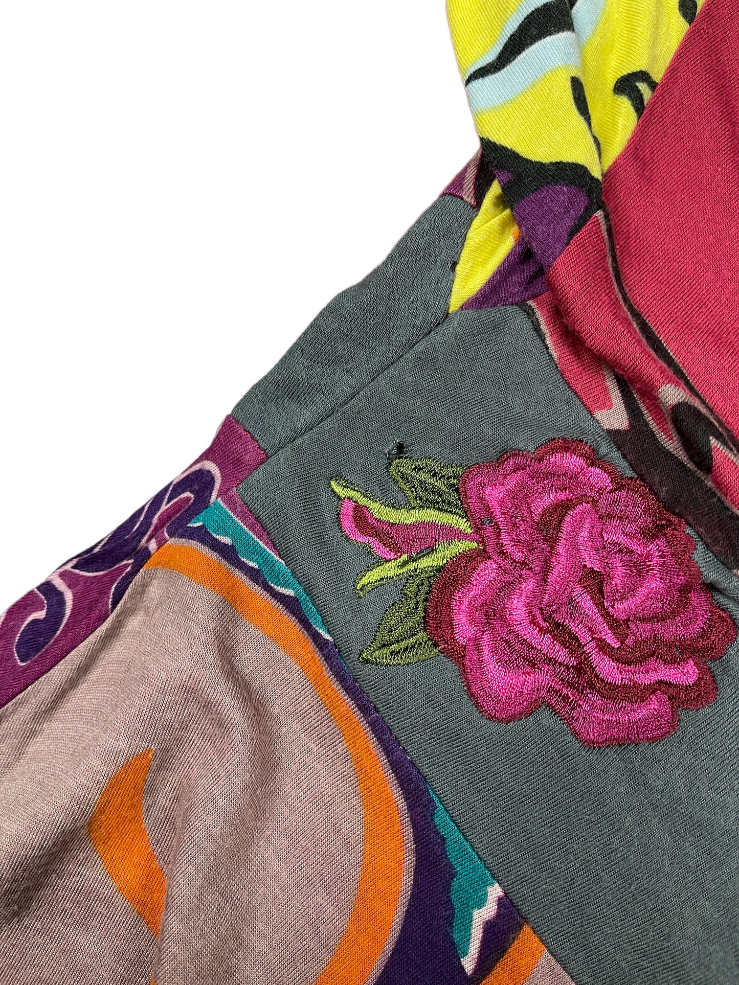 Y2k Desigual Short sleeve Dress Multicolor - XS