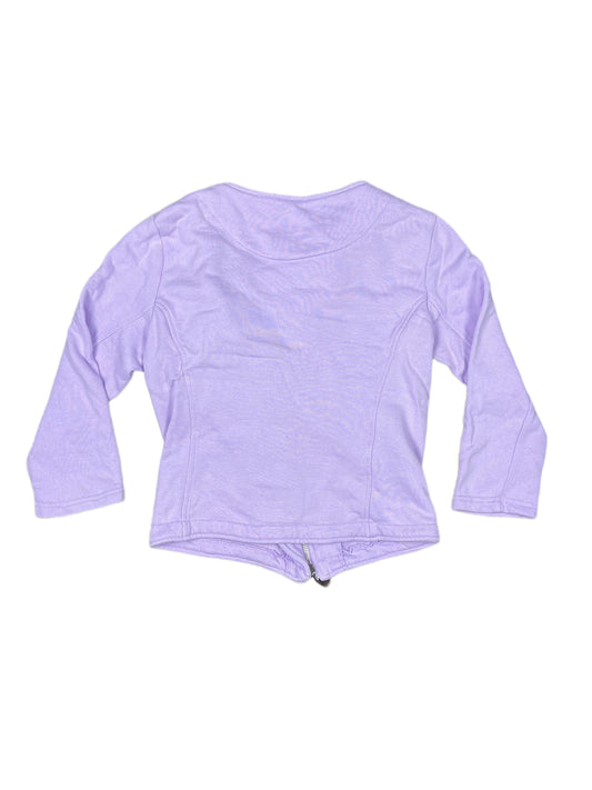 Pinko Zip Sweatshirt Lavender Purple - XS