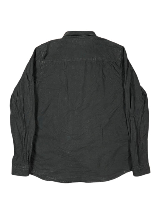 Dr Denim Long Sleeve Shirt Black - S