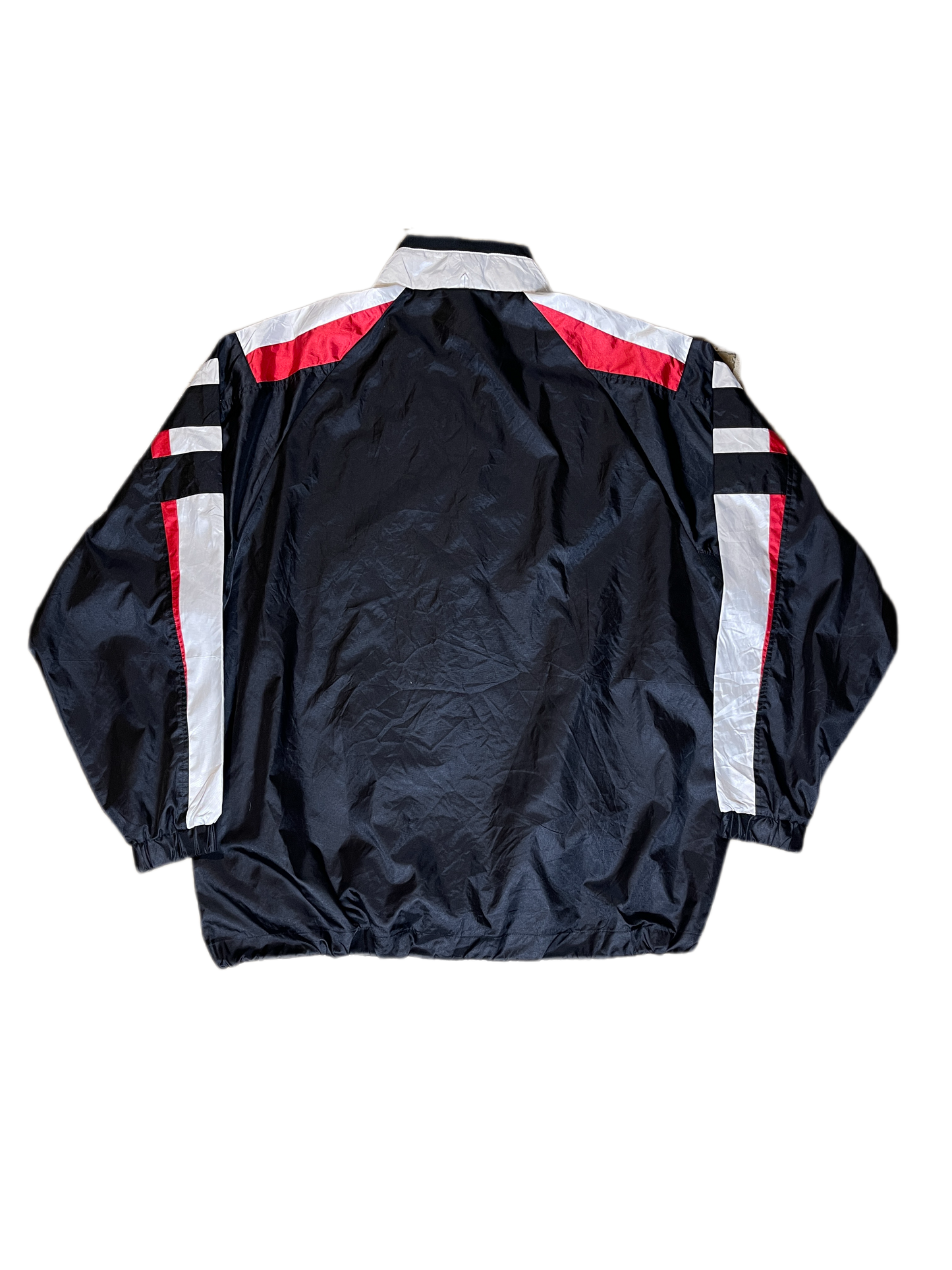 Adidas Descente Track Sport Black White Jacket 1990s | M