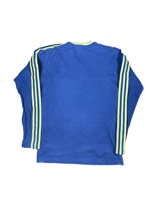 Vintage Adidas Long Sleeve Navy - M