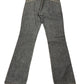 Vintage Levi's Low Waist Flared Denim Pants Blue Gray - S