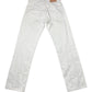 Vintage 501 Levi's Denim Pants White - XS