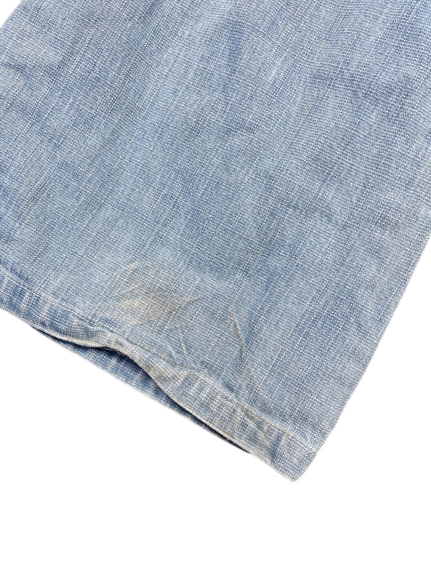 Y2k Bandolli Jeans Denim Flared Pants Blue - L