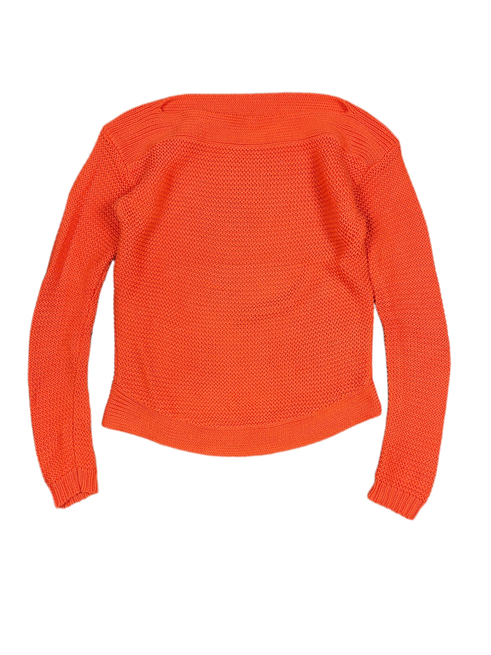Ralph Lauren Green Line Knitted Sweatshirt Orange - XS