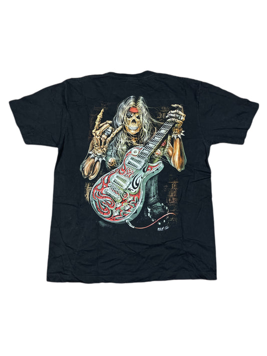 Y2k Wild Death Reaper T-Shirt Black - XL