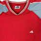 Vintage 2000s Adidas T-Shirt Red - M