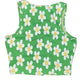 Pimkie Sleeveless Top Green Flowers - S