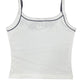 Y2k Mistral Sleeveless Top White - M