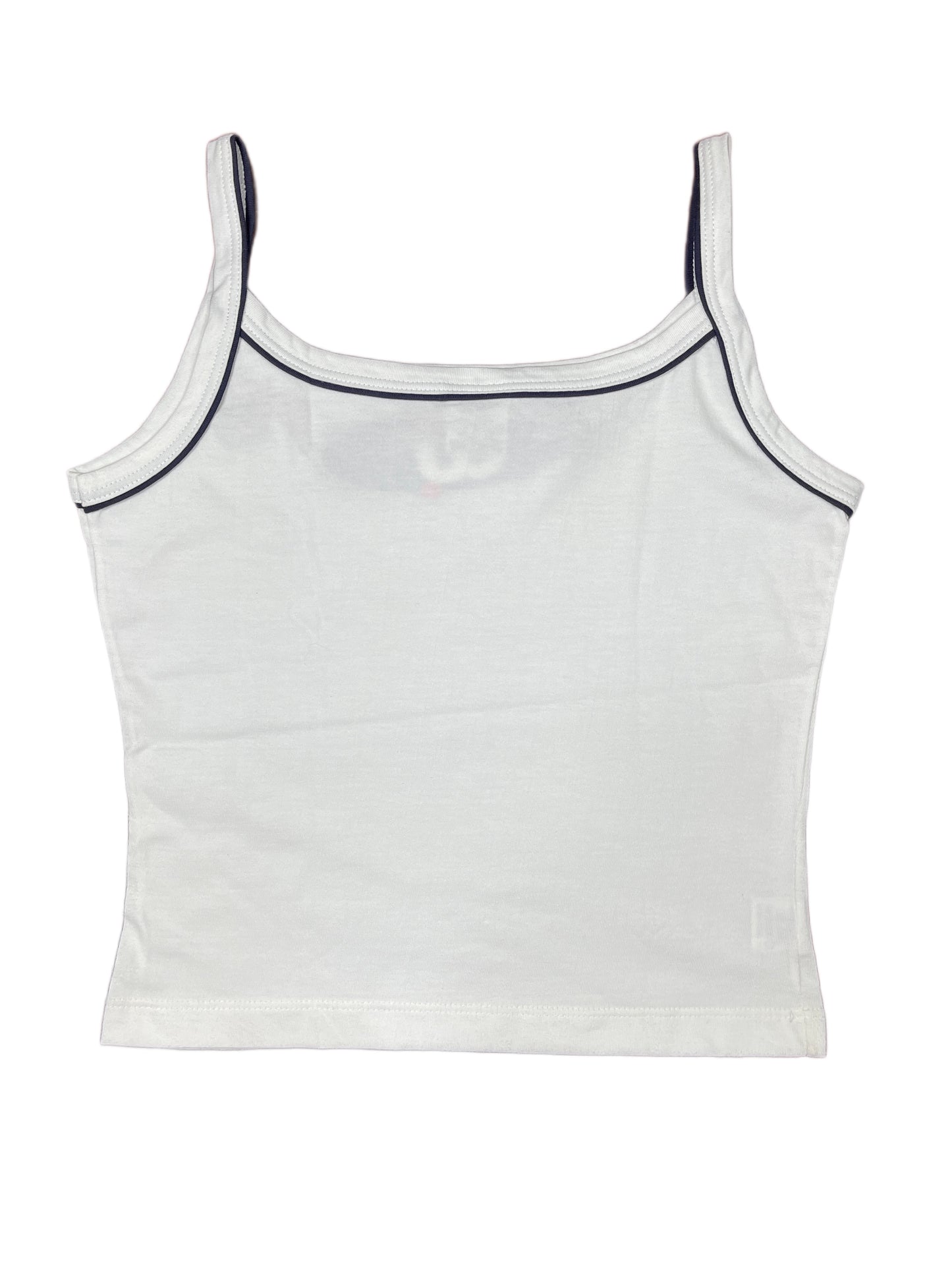 Y2k Mistral Sleeveless Top White - M