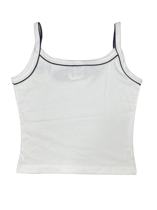 Y2k Mistral Sleeveless Top White - M