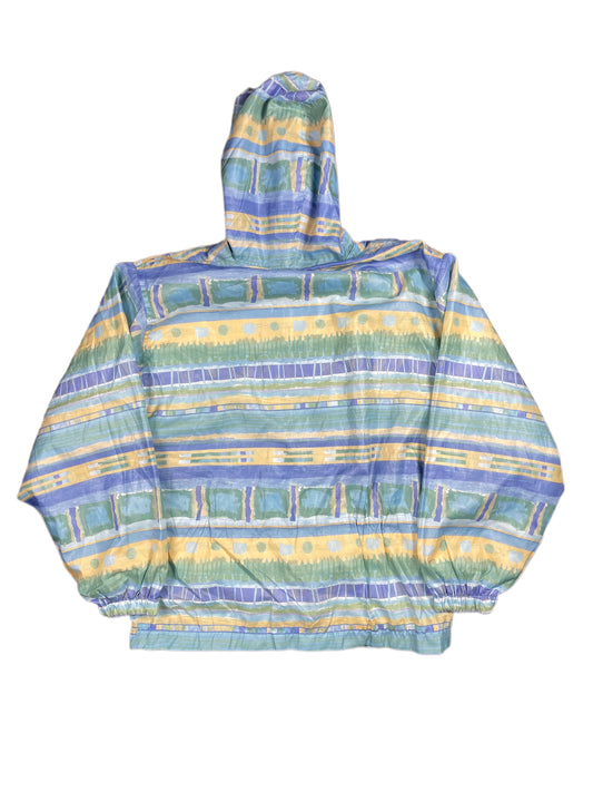 Vintage Janeiro Sport Jacket Blue Yellow - XS