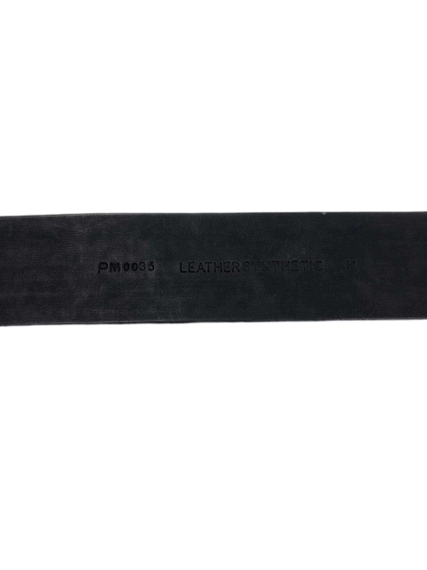 Y2k Playboy Vegan Leather Belt Black 2004